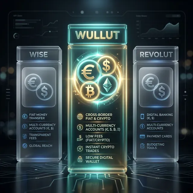 Wullut vs Wise vs Revolut: The Definitive 2026 Comparison